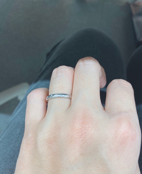 結婚指輪購入口コミ 指輪に5つのメレダイヤを 京都手作りガイド 指輪編
